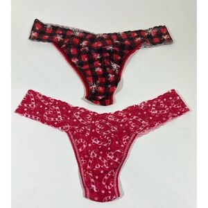 Hanky Panky Original Rise Thong Signature Lace Multi One Size